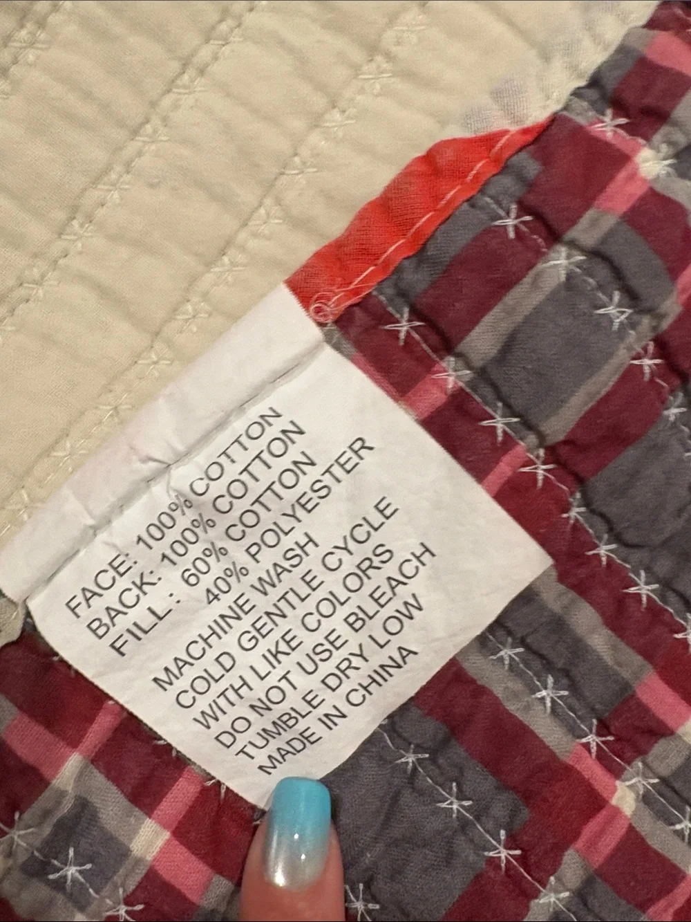 Quilt Dog Print Reversible - Queen w/ 2 Standard Shams & Accent Pillow